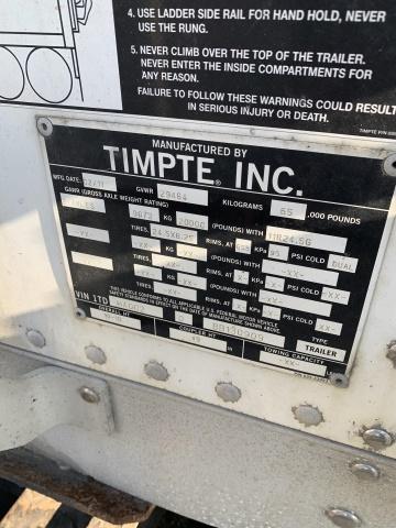 2011 Timpte Hopper Bottom 40 Foot, Shur-lock Roll Tarp