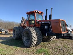 Allis Chalmer’s 4w-305 4wd Tractor With Duals, Field Ready, Has Manifold Crack, Owner To Include Rep