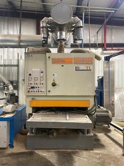 1997 Costa Wide Belt Sander Model 71 CCT 1150 Serial 970630AC1 NOT OPERATIO