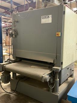 1997 Costa Wide Belt Sander Model 71 CCT 1150 Serial 970630AC1 NOT OPERATIO