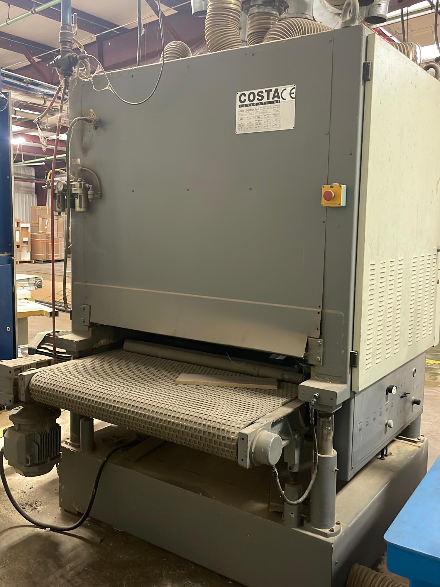 1997 Costa Wide Belt Sander Model 71 CCT 1150 Serial 970630AC1 NOT OPERATIO