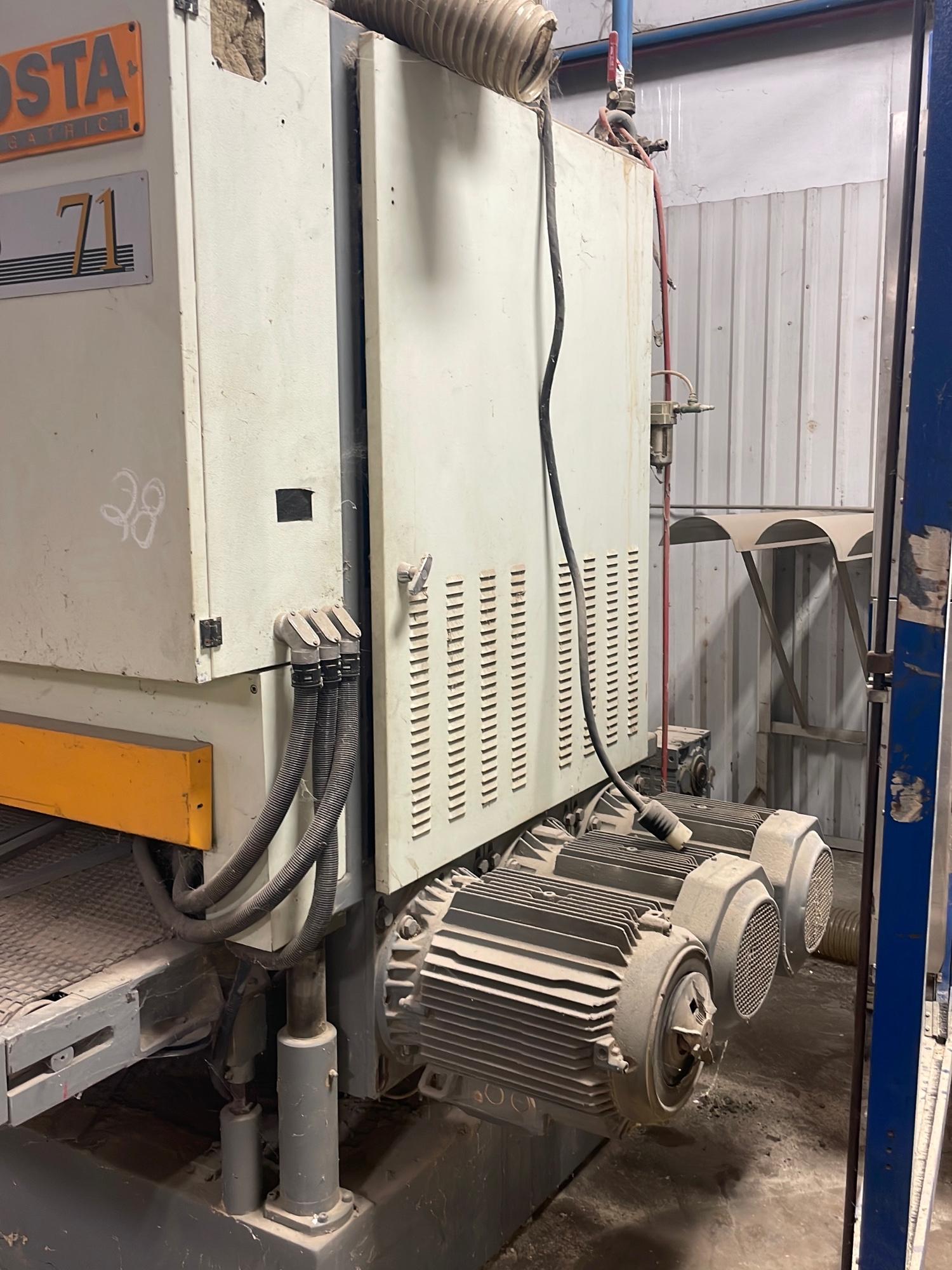 1997 Costa Wide Belt Sander Model 71 CCT 1150 Serial 970630AC1 NOT OPERATIO