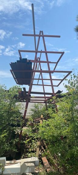 PICK UP LOCATION MARSHALL, TX: Assorted Angle Iron, Tube Steel and Rack
