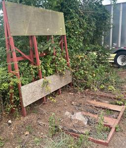 PICK UP LOCATION MARSHALL, TX: Assorted Angle Iron, Tube Steel and Rack