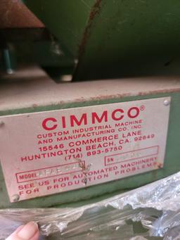 PICK UP LOCATION DUNCANVILLE, TX: CIMMCO Model AFA-440 Heavy Duty Frame Slotter and Nailer Machine