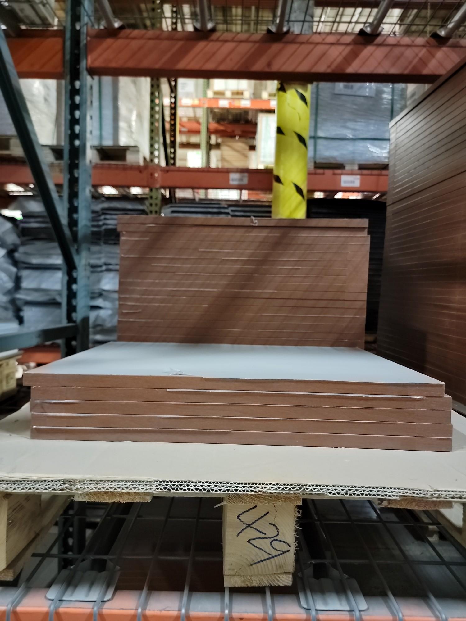 PICK UP LOCATION DUNCANVILLE, TX: Birch Wood Drawer Fronts Approximately 30- 16.125" x 14.25", 50- 2