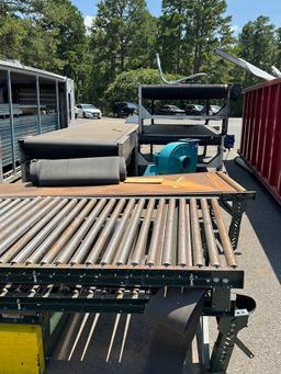 PICK UP LOCATION MARSHALL, TX: Scrap, Conveyor Rollers, Conveyor Tables, Steel Pipe and Sorbini Mach