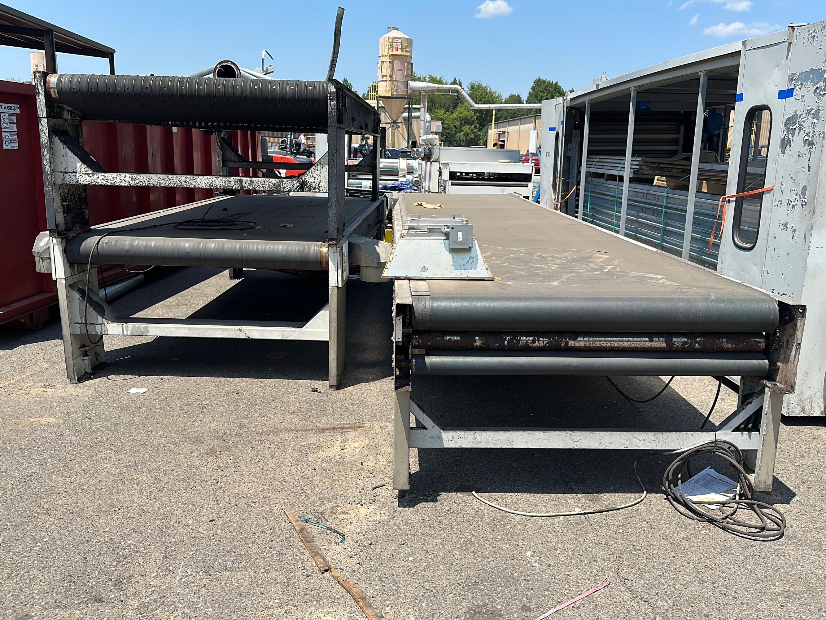 PICK UP LOCATION MARSHALL, TX: Scrap, Conveyor Rollers, Conveyor Tables, Steel Pipe and Sorbini Mach