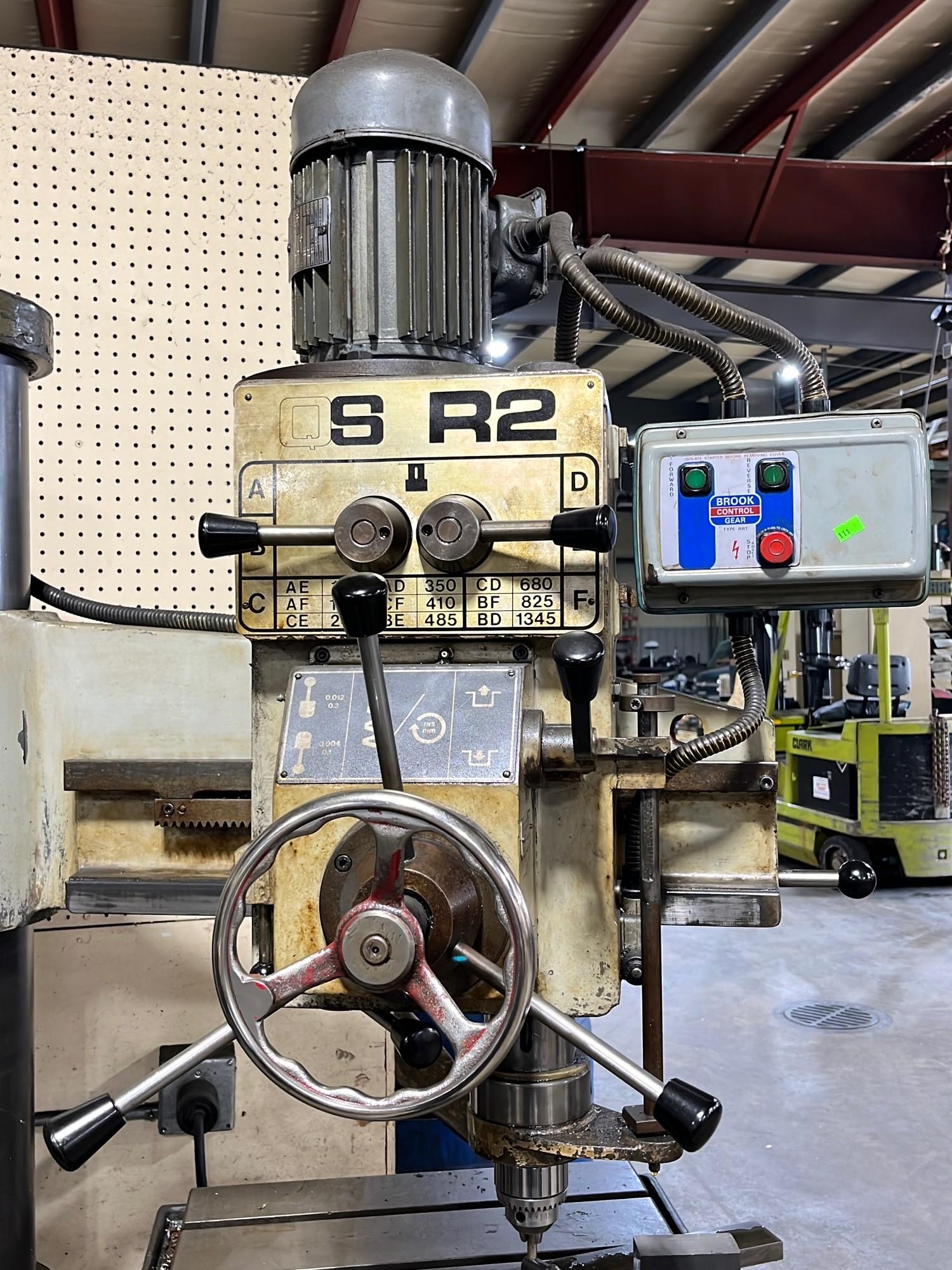 Quarters & Smith Radial drill  QS R2 - A $500 Rigging fee will be added to the winning invoice