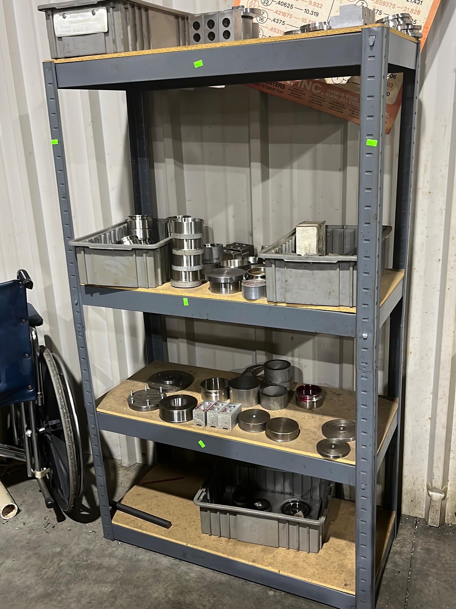 Shelf unit with tooling 36x60x18"