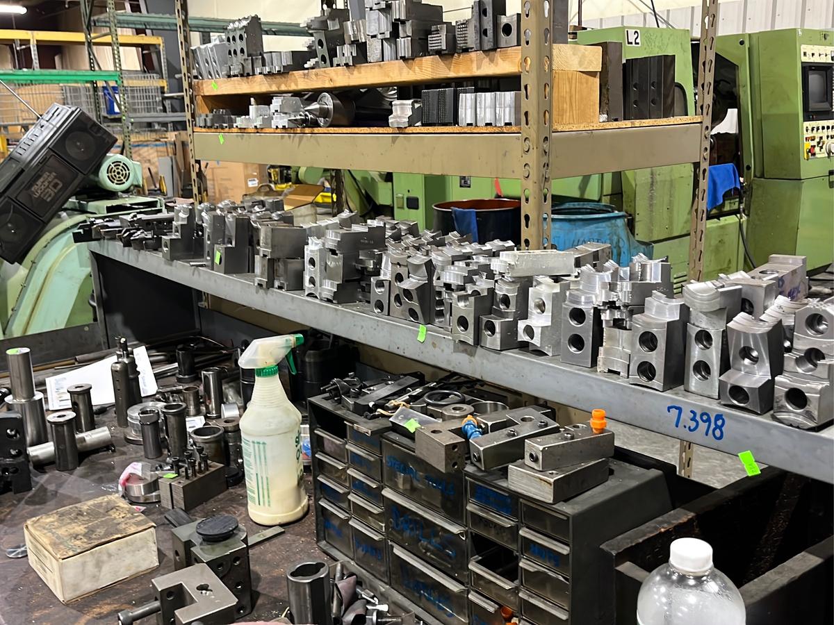 Custom tooling and workbench 60x34x33"