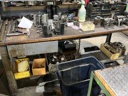 Custom tooling and workbench 60x34x33"
