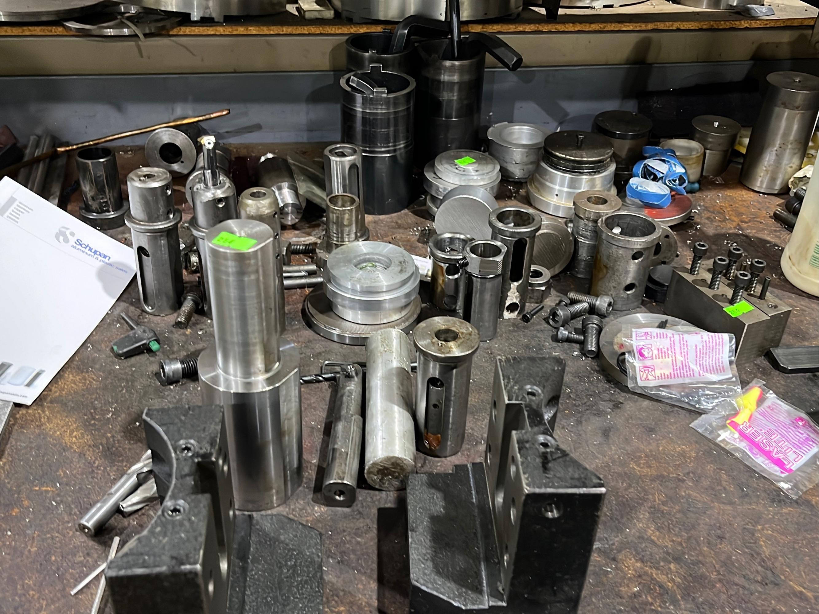 Custom tooling and workbench 60x34x33"