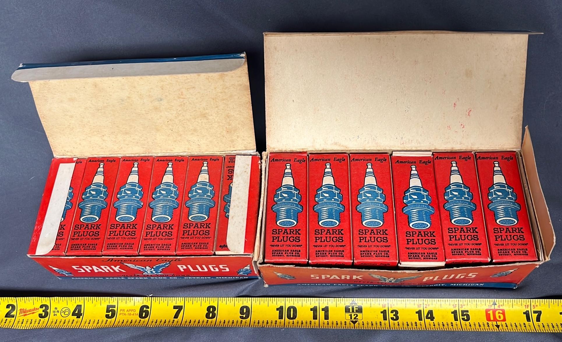American eagle spark plugs NOS 2 boxes