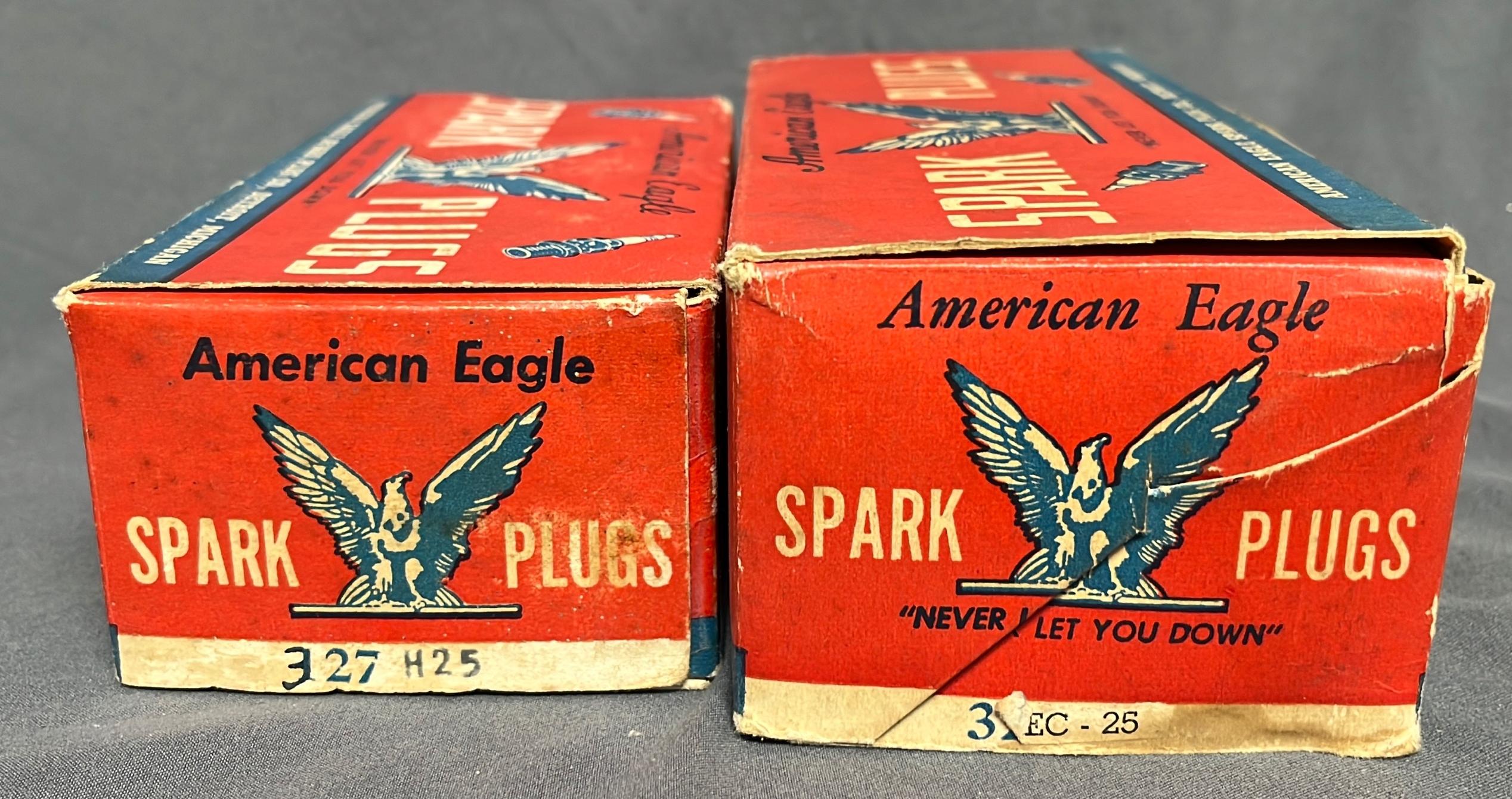 American eagle spark plugs NOS 2 boxes