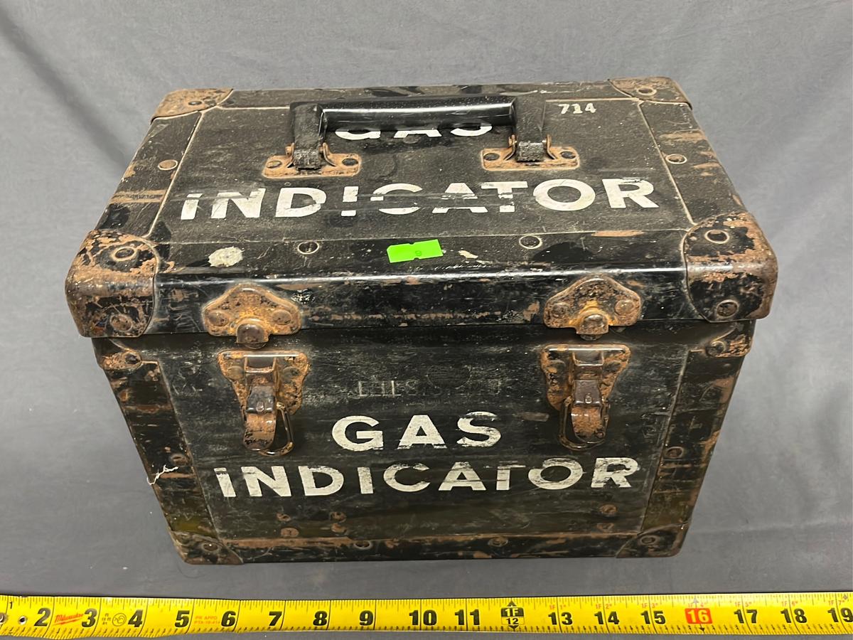 Gas indicator kit vintage 11x7x8"