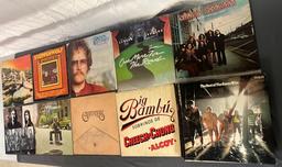 Record assortment inc. AC DC, Gordon Lightfoot, Foreigne, Lynrd Skynyrd, an