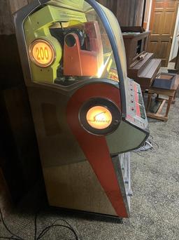 Seelburg Select-O-Matic 200 Juke Box, Model HF100R, Plays 45s, Wall mount record selectors included,