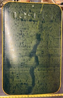 Pepsi "Say 'Pepsi, Please" Chalkboard Message Board M-167, Made in USA by Stout Sign Co., St. Louis,