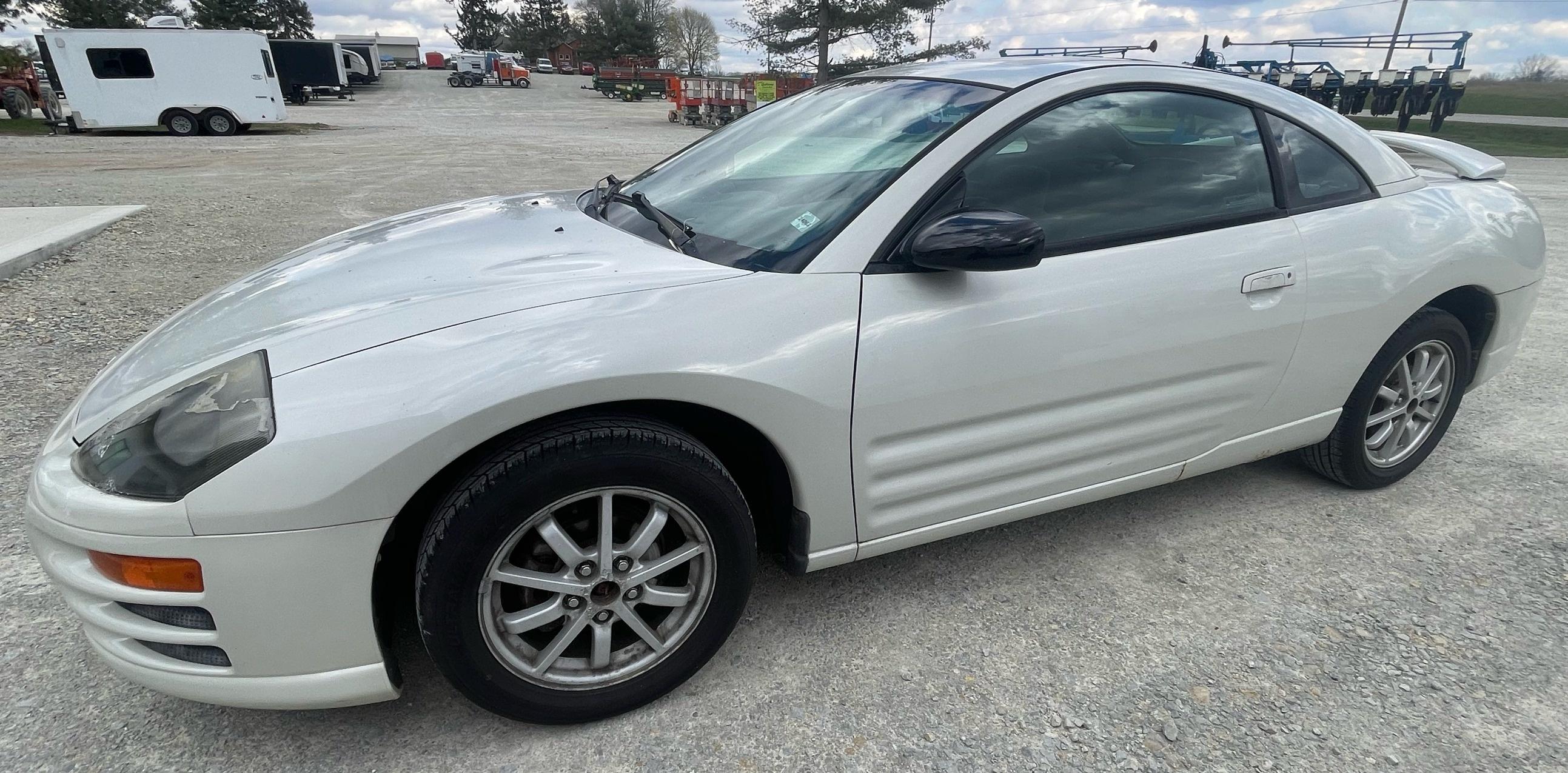 2001 Mitsubishi Eclipse GS, Runs and Drives, New Battery and Alternator, Needs Brakes, 102,939 Miles