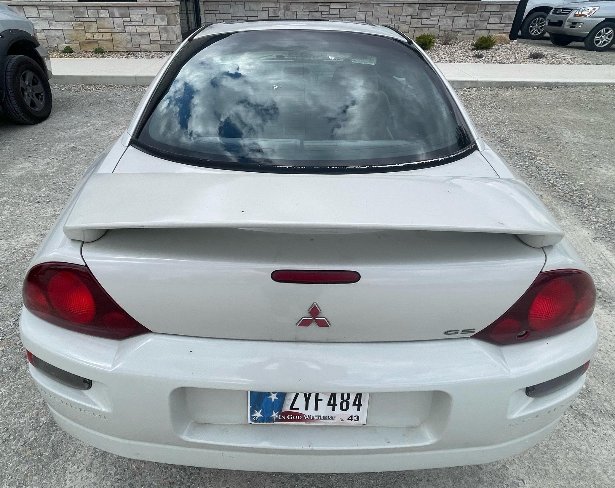 2001 Mitsubishi Eclipse GS, Runs and Drives, New Battery and Alternator, Needs Brakes, 102,939 Miles