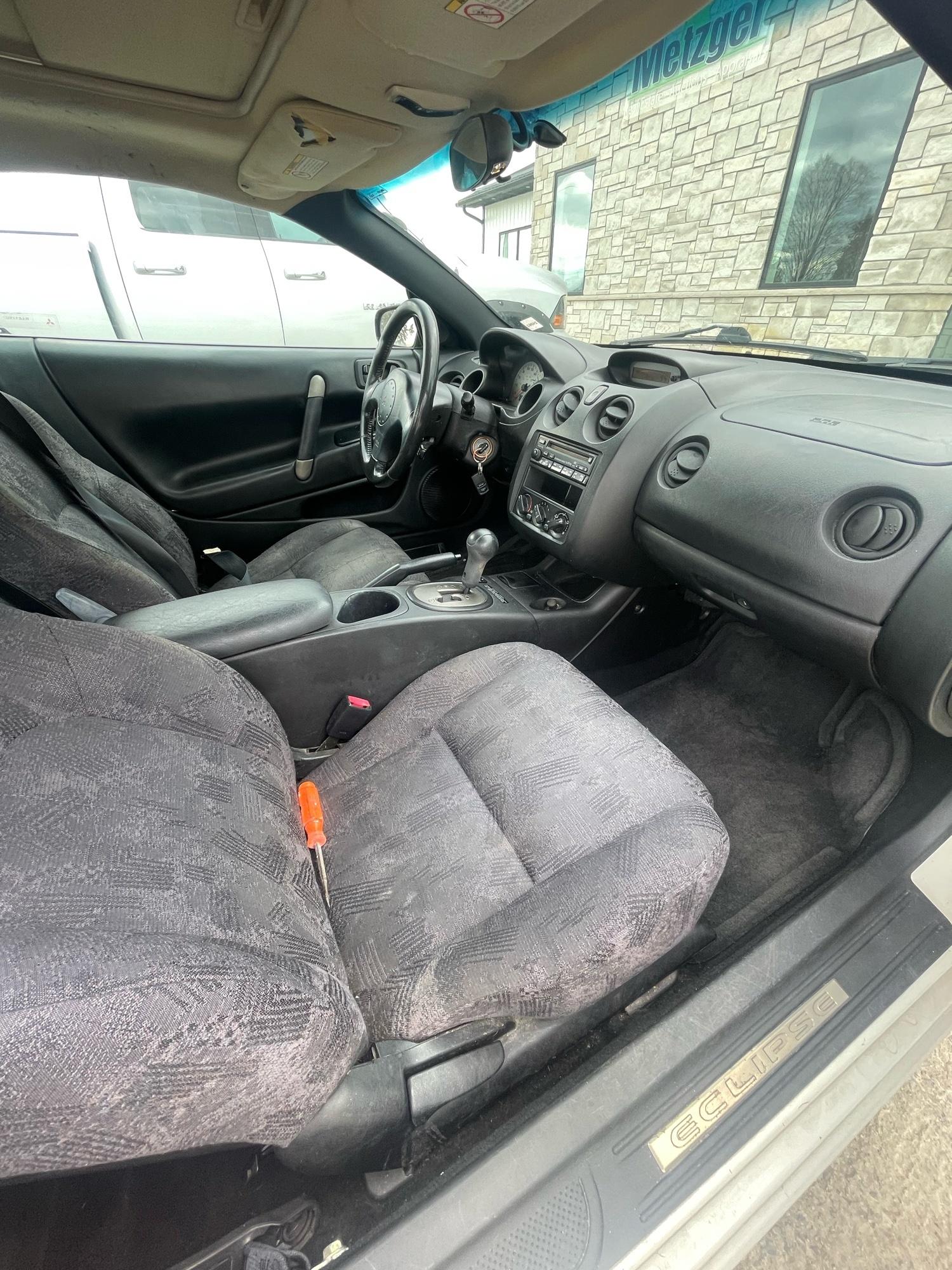 2001 Mitsubishi Eclipse GS, Runs and Drives, New Battery and Alternator, Needs Brakes, 102,939 Miles