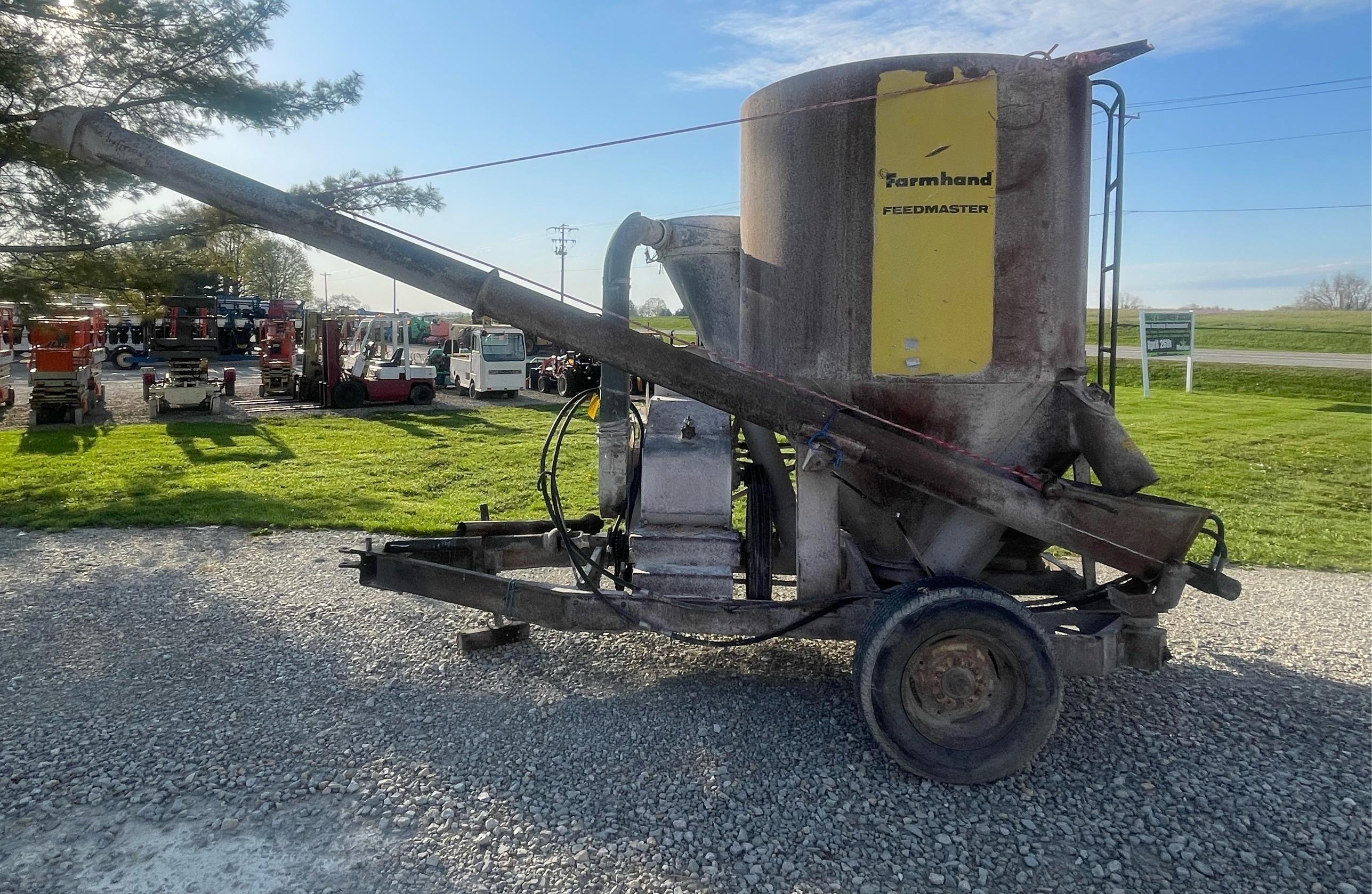 Farmhand B Feedmaster feed grinder, gearbox went out 2 weeks ago, owned for 53 years