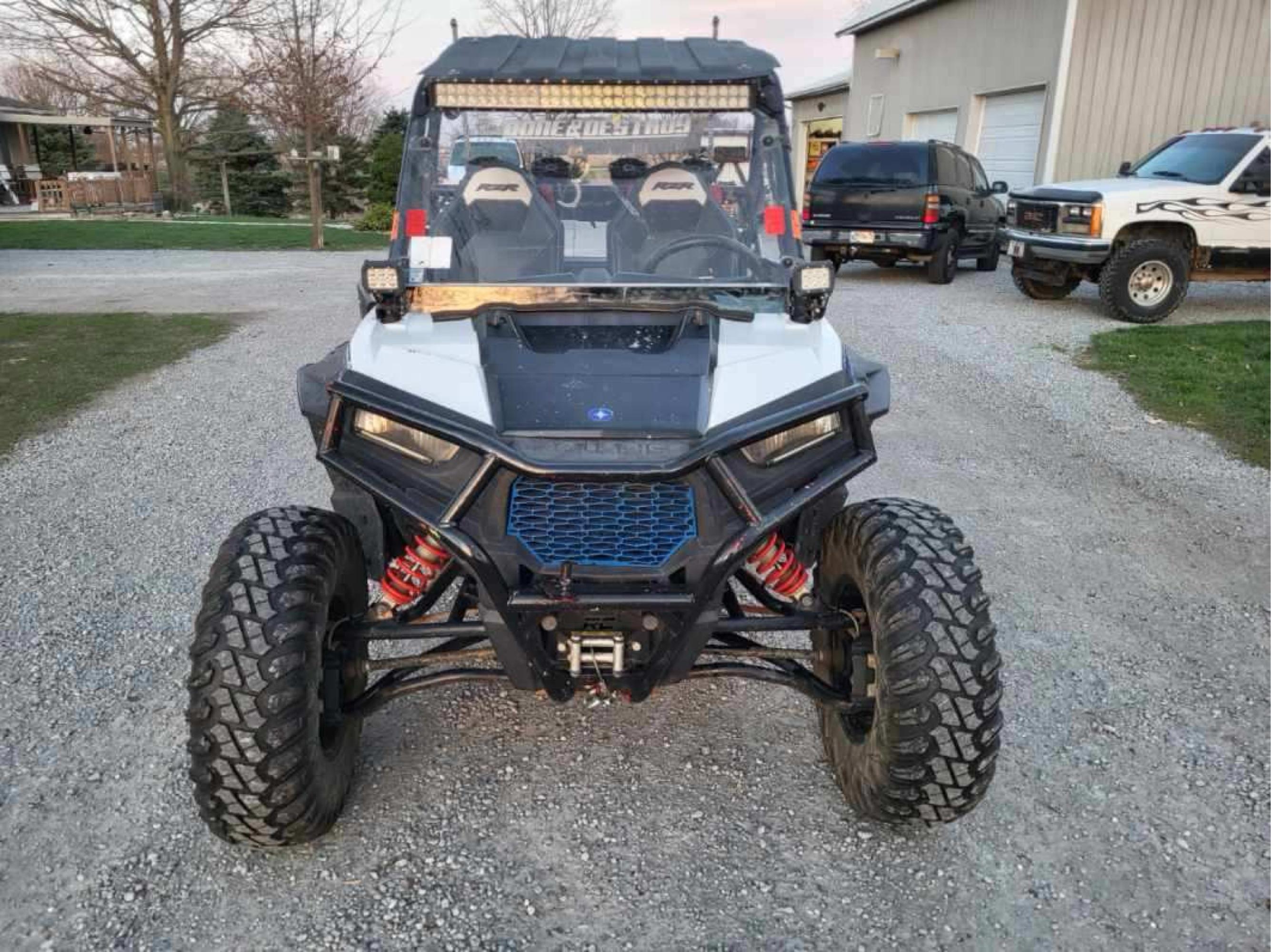 2016 Polaris RZR 1000s XP, Kenwood Sound System, Turn signals and brake lights, Rock Sliders and Mat