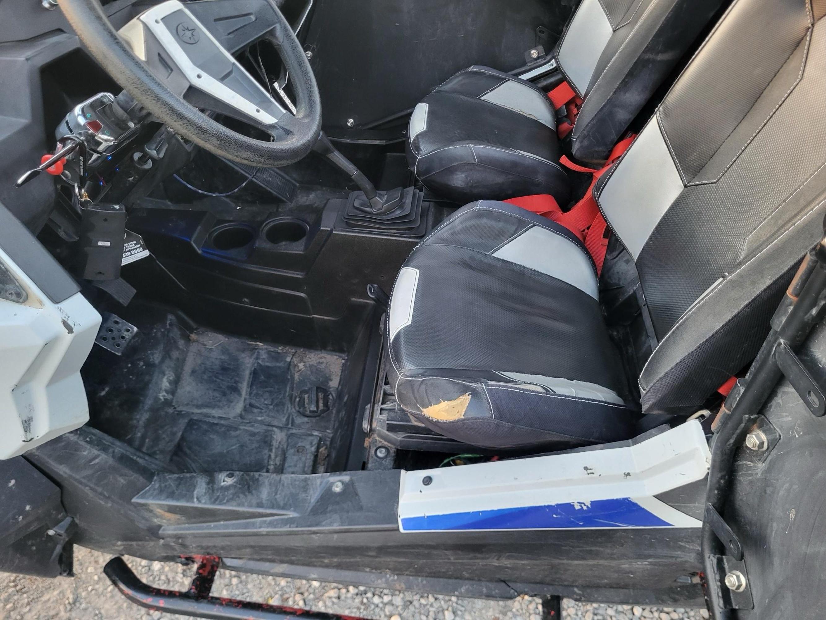 2016 Polaris RZR 1000s XP, Kenwood Sound System, Turn signals and brake lights, Rock Sliders and Mat