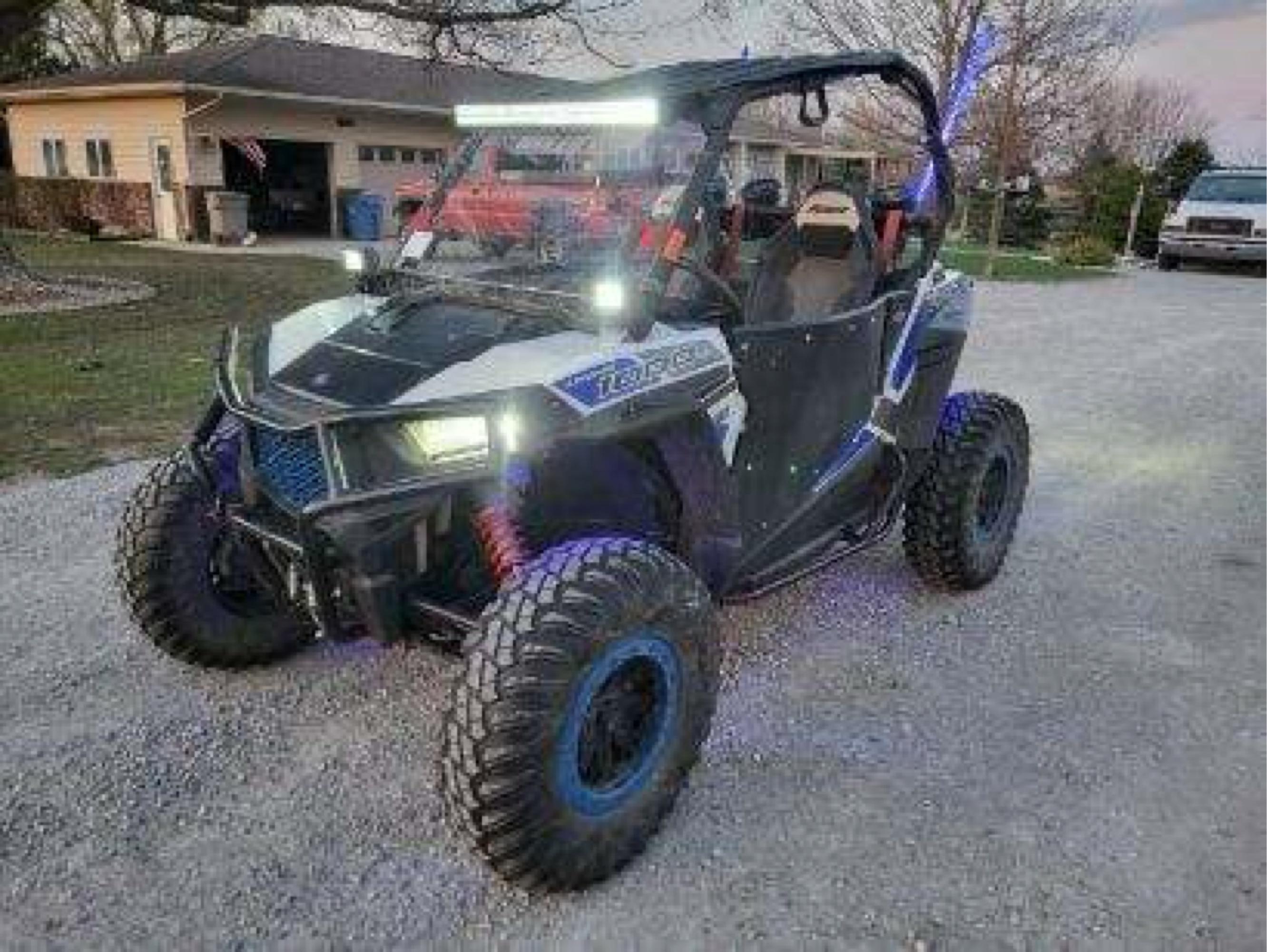 2016 Polaris RZR 1000s XP, Kenwood Sound System, Turn signals and brake lights, Rock Sliders and Mat