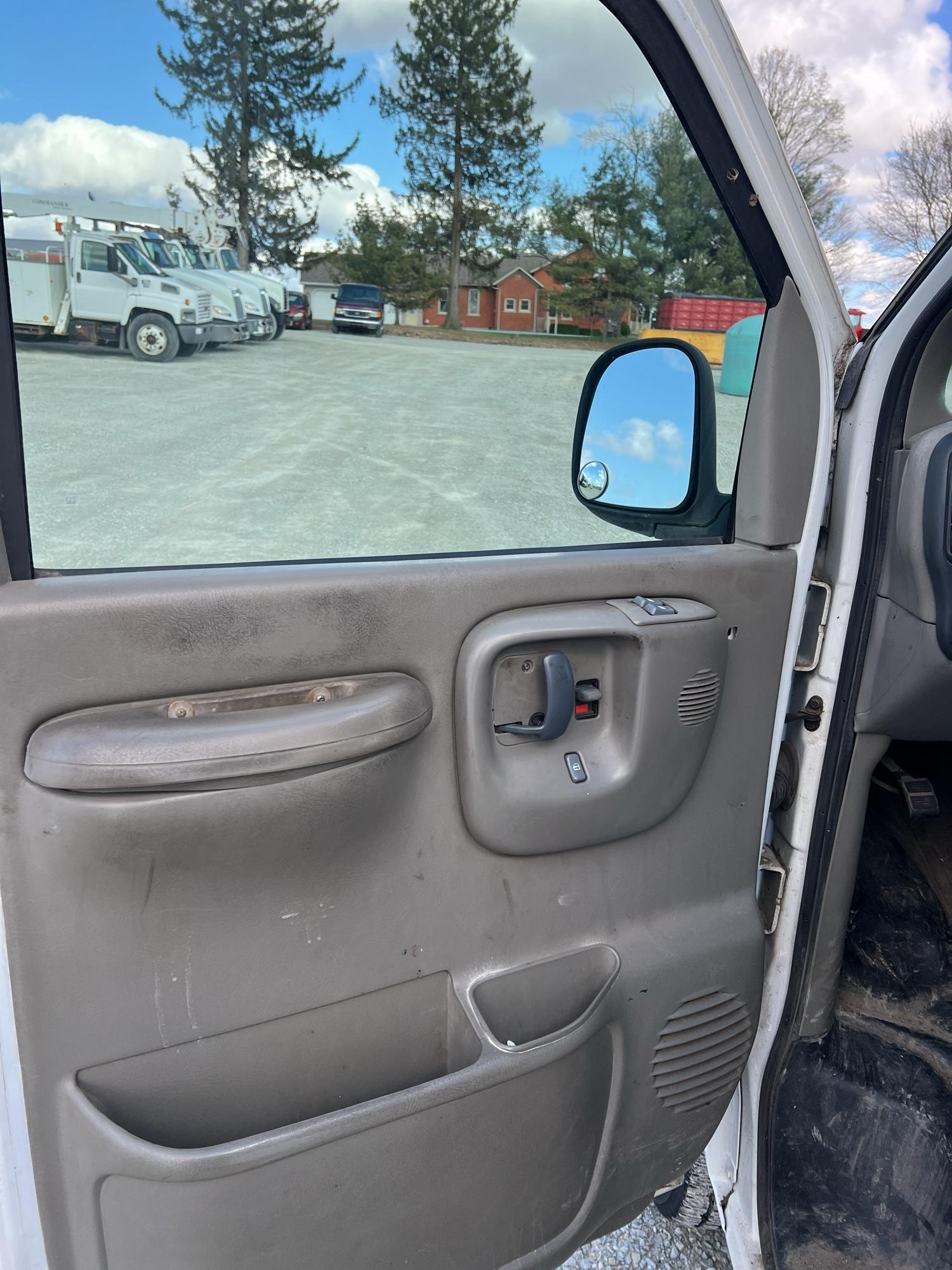 2000 Chevy Express Van, Diesel, Runs and Drives, 121,639 Miles, has title, VIN 1GCHG35F4Y1246276 - A