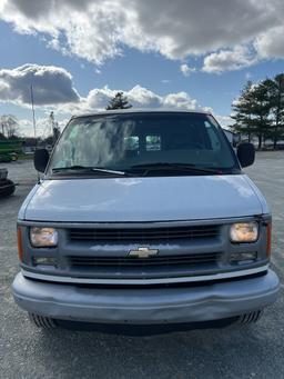 2000 Chevy Express Van, Diesel, Runs and Drives, 121,639 Miles, has title, VIN 1GCHG35F4Y1246276 - A