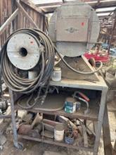 Industrial Metal Abrasive Wheel Grinder with Accessories and Stand