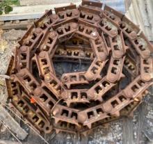Steel Caterpillar Tracks with Bolt Fastenings