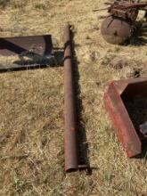 Metal Pipe Spreader Bar with Rusted Surface