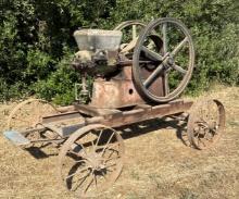 Associated Manufacturers Co 6HP Oilfield Engine with Cart