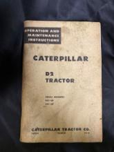 Caterpillar D2 Tractor Operation and Maintenance Instructions Manual