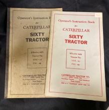 Operator’s Instruction Books for Caterpillar Sixty Tractor, 1931