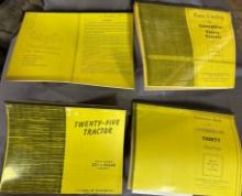Instruction and Parts Manuals for Caterpillar Tractors