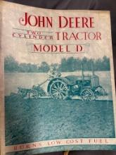 John Deere Model D Two-Cylinder Tractor Brochure