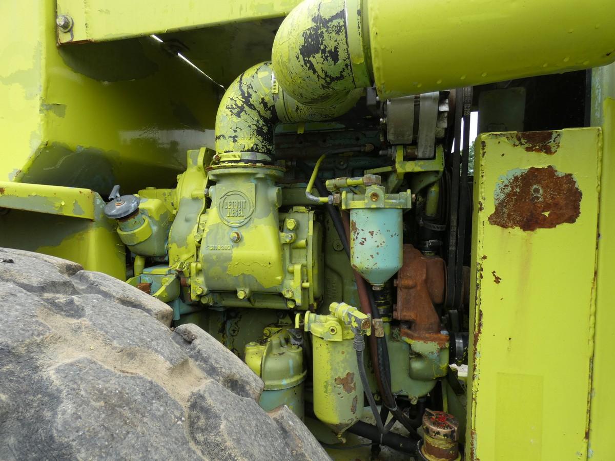 *Raygo 400A Vibratory Smooth RT Compactor, SN:01M2221, Detroit 353, 84'' Sm