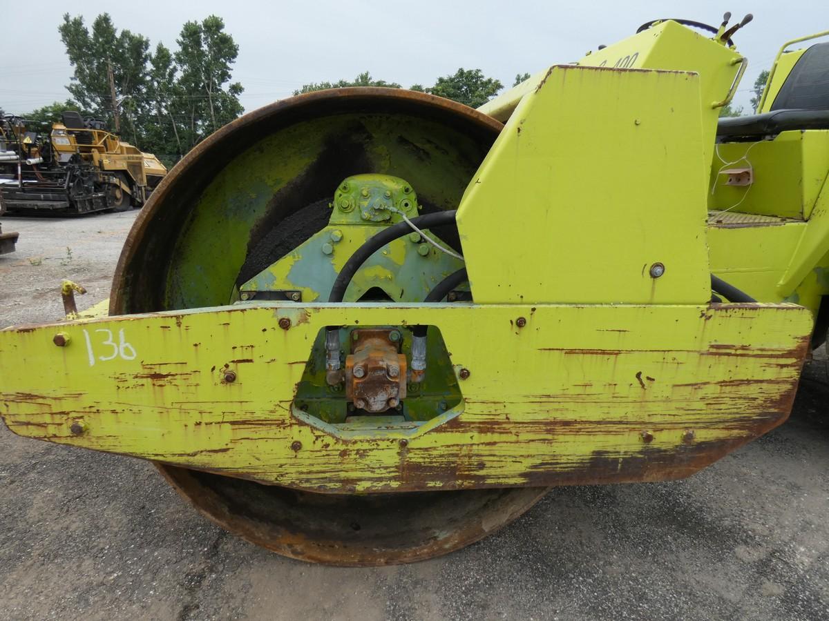 *Raygo 400A Vibratory Smooth RT Compactor, SN:01M2221, Detroit 353, 84'' Sm