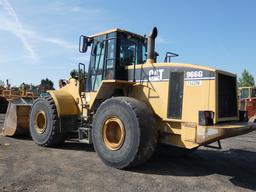 *2002 Caterpillar 966G Rubber Tired Loader, SN:3SW01521, EROPS w/ Air, GP B