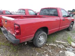 *2009 Dodge 2500 Pickup, SN:3D7KR26T99G548704, Std Cab, Long Bed, 217689 mi
