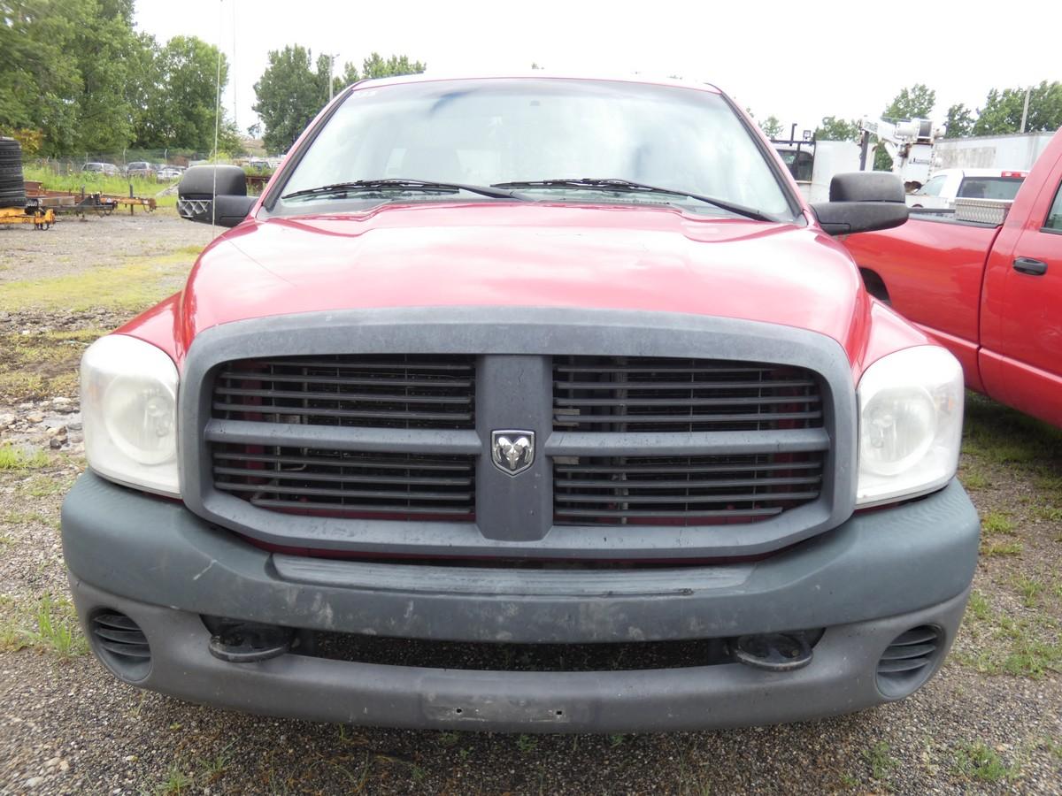 *2009 Dodge 2500 Pickup, SN:3D7KR26T99G548704, Std Cab, Long Bed, 217689 mi