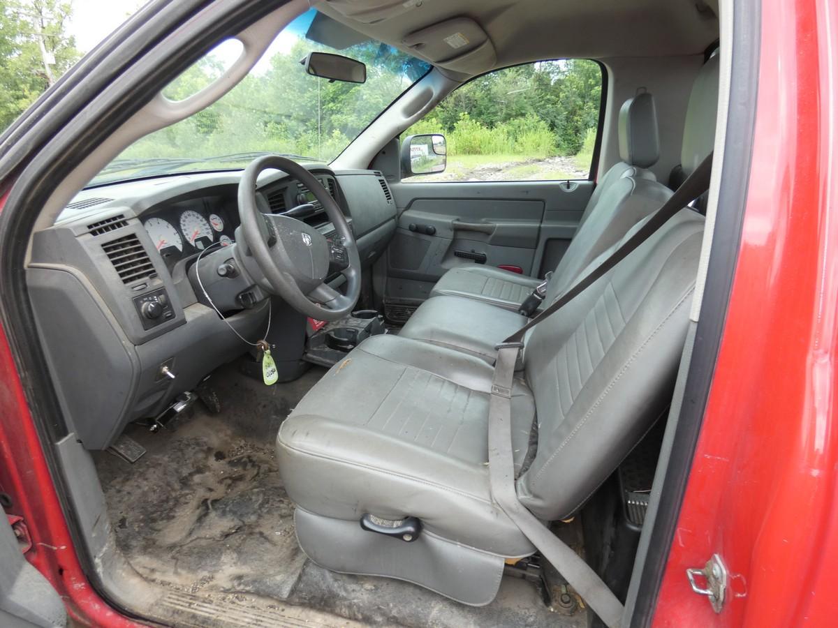 *2009 Dodge 2500 Pickup, SN:3D7KR26T99G548704, Std Cab, Long Bed, 217689 mi