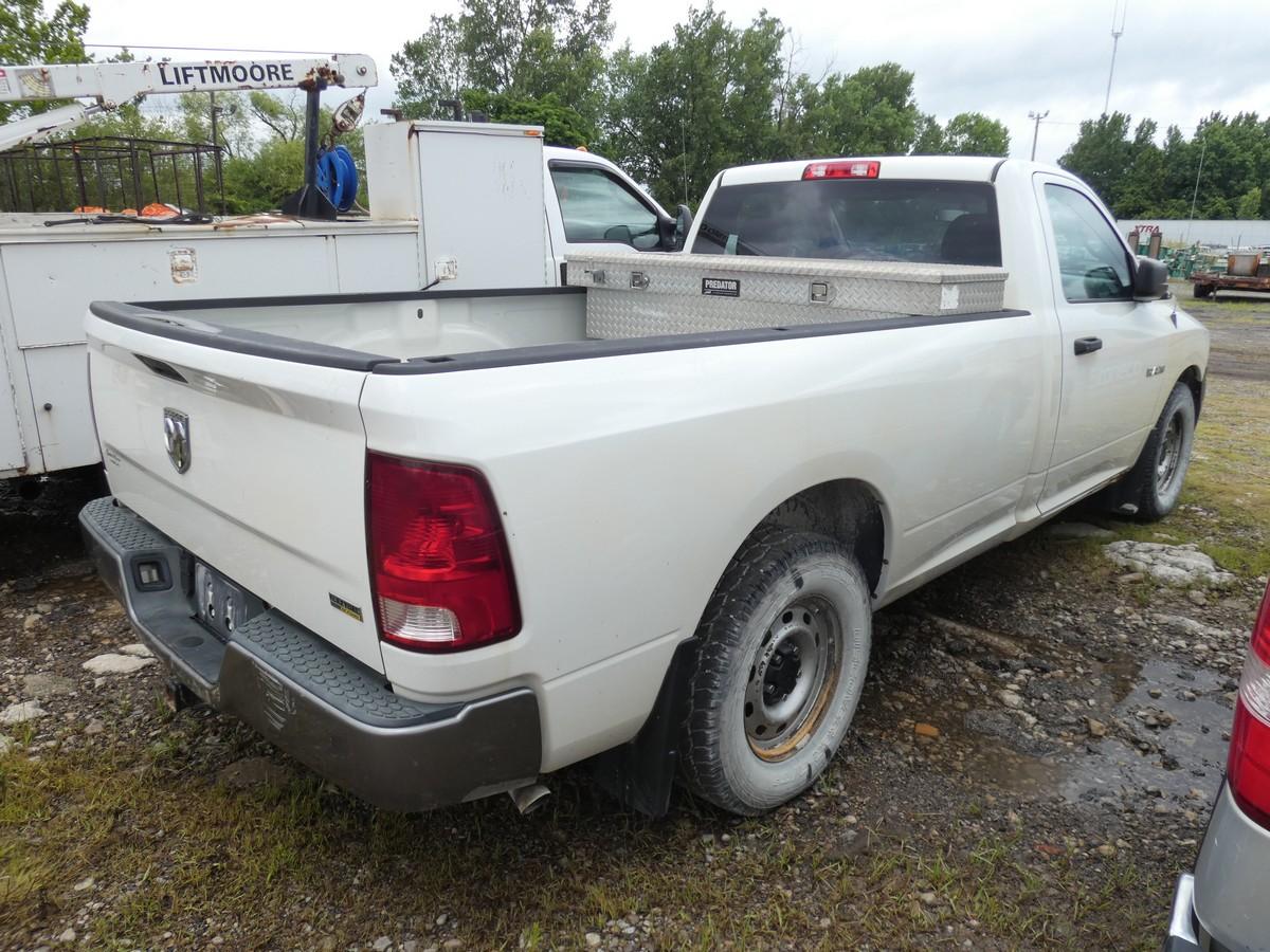 *DEAD* *2010 Dodge 1500 Pickup, SN:3D7JB1EP1AG130107, Not Running, Std Cab,