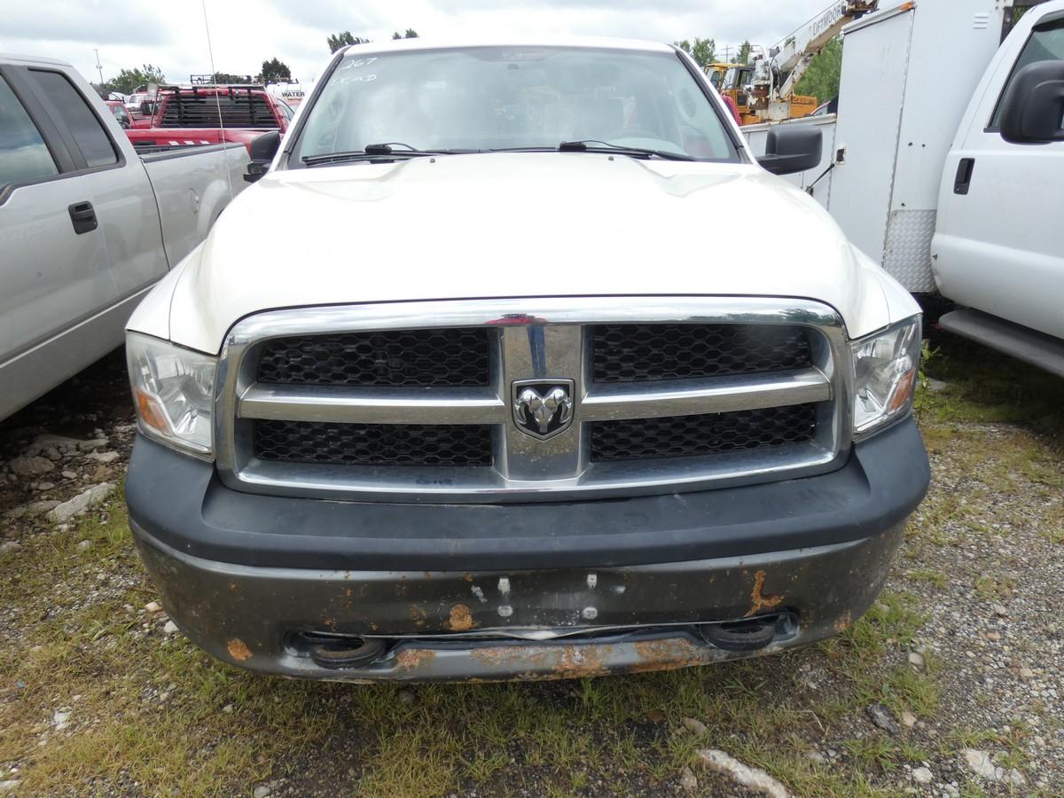 *DEAD* *2010 Dodge 1500 Pickup, SN:3D7JB1EP1AG130107, Not Running, Std Cab,