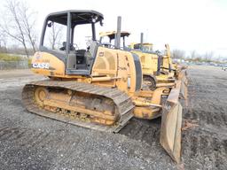 2007 Case 750K-3 Dozer, SN:CAL03406, ROPS, 6 Way 10' Blade, 28'' Pads, 3346