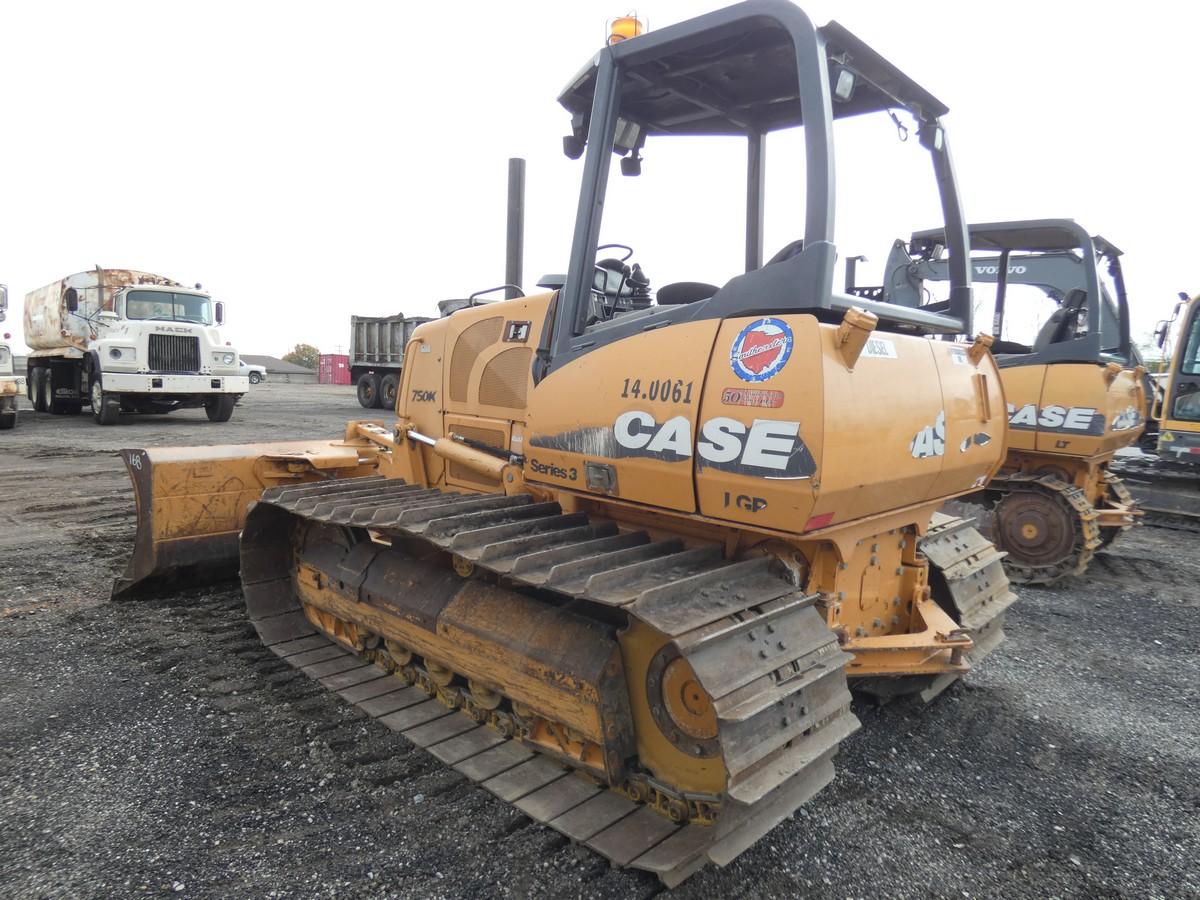 2007 Case 750K-3 Dozer, SN:CAL03406, ROPS, 6 Way 10' Blade, 28'' Pads, 3346